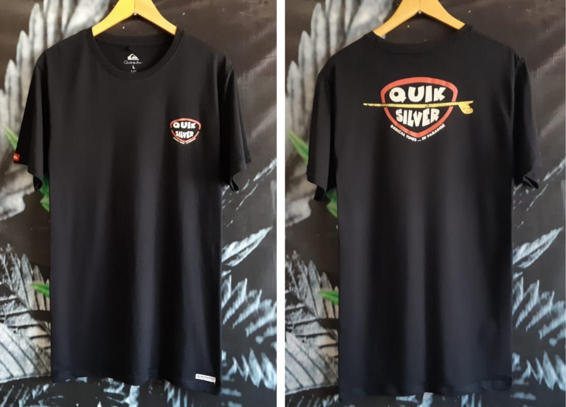 Kaos Skate / Kaos Surfing / Kaos Distro / Kaos Casual Pria / T-Shirt Casual / Kaos quicksilver/ kaos hitam- Fashion - kaos distro T-shirt fashion 100% soft cotton combed 30s kaos pria baju distro T-shirt gambar terbaru murah 3d kata kata band metal rock