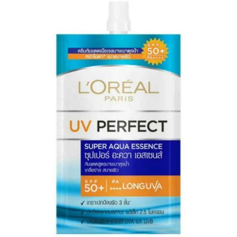 loreal paris sunscreen sachet