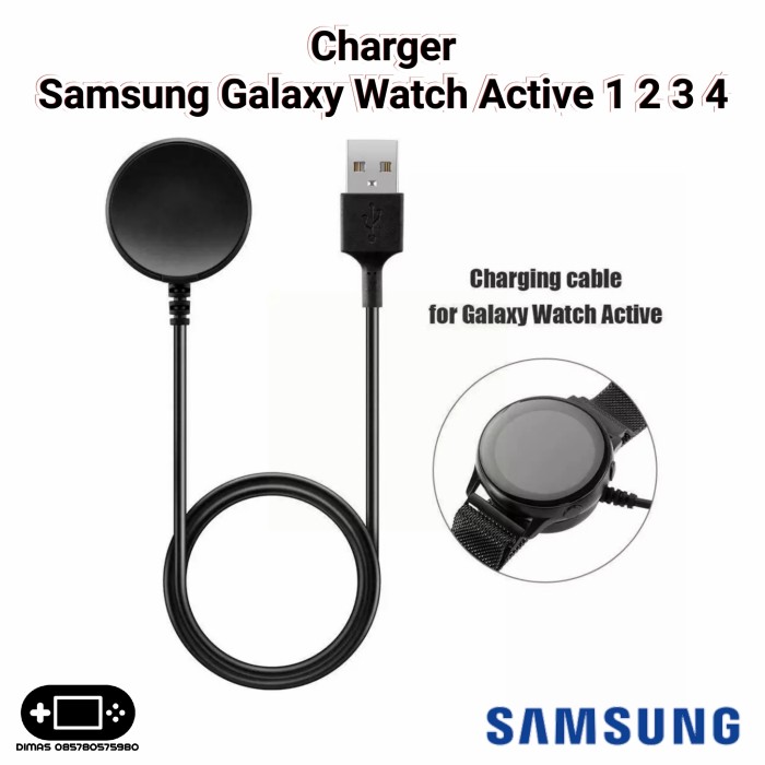 Charger Samsung Galaxy Watch Active 1 2 