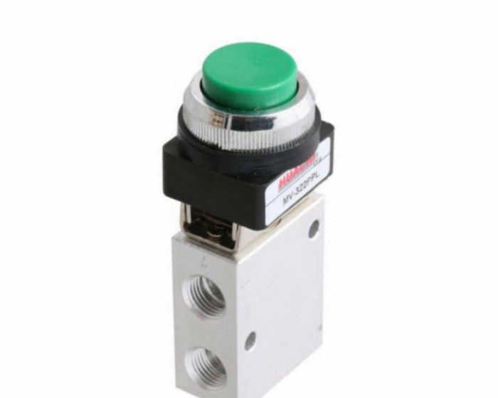 Mechanical Valve Push Button Pneumatic 3/2 1/4" Lazada Indonesia