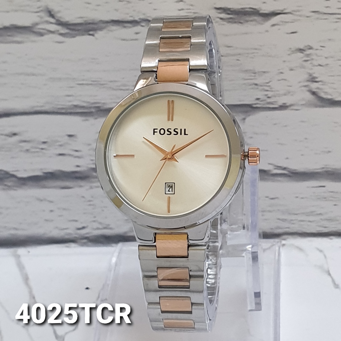 JAM TANGAN FOSSIL WANITA TALI RANTAI tanggal aktif