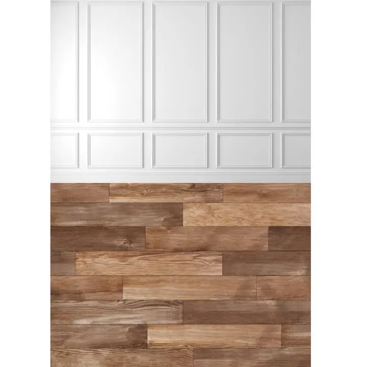 Alas Foto Lipat Dinding Putih Kayu Background Foto Produk Bl 10 Lazada Indonesia