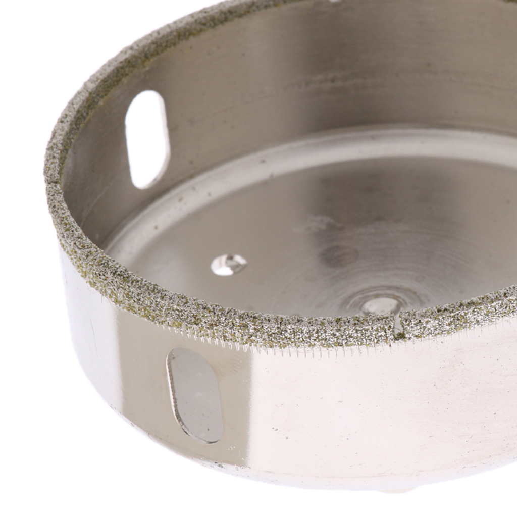 Baoblaze 50 -85mm Diamond Coated Drill Bit Hole Saw Cutter Glass Tile Ceramic Marble
