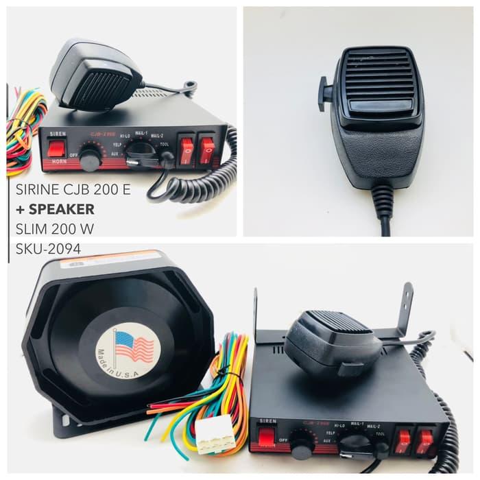 Sirine CJB 200 E PATWAL Light Control I Sirine Patwal CJB 200E S2094