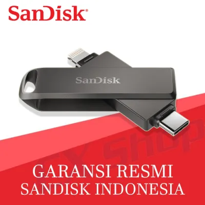 SanDisk iXpand Luxe 64GB Flash Drive OTG Lightning and Type-C