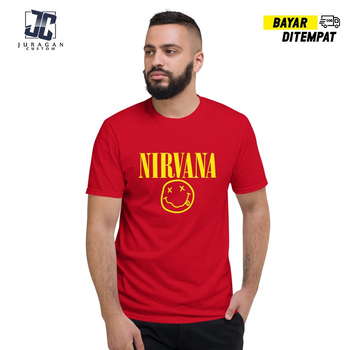 Kaos Baju Nirvana premium baju nirvana 
