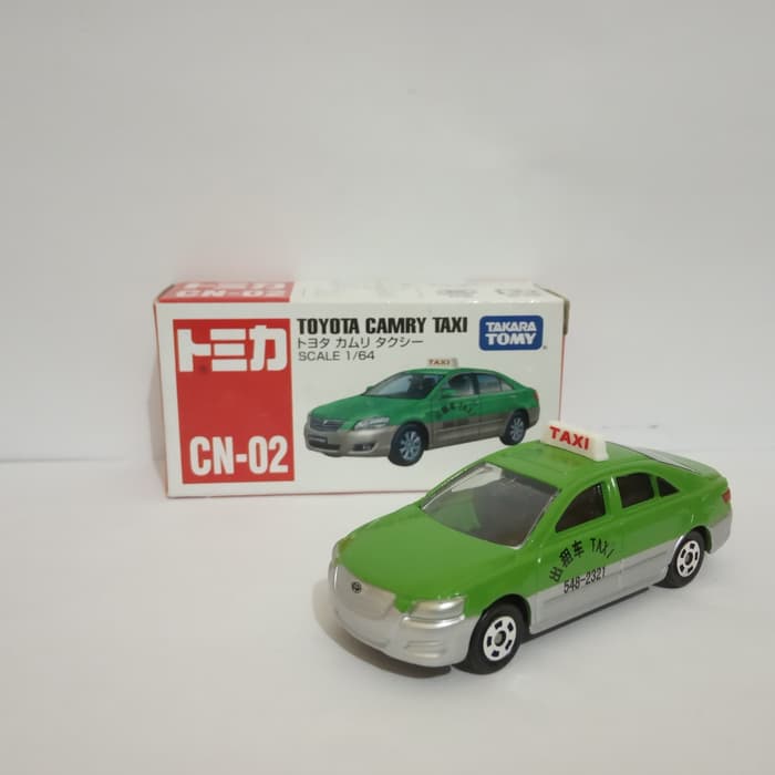 Tomica CN-02 Toyota Camry Taxi diecast mobil taksi takara tomy