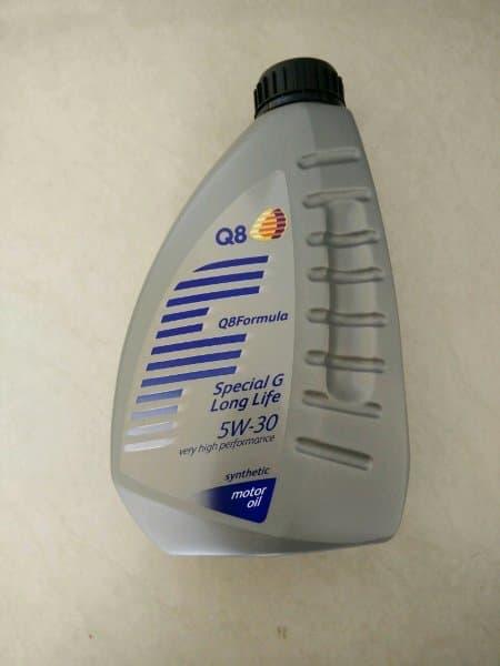 oli Q8 Formula special G long life dexos 2 SAE 5W30