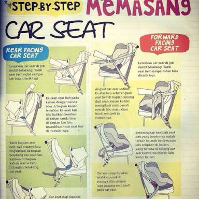 Cara pasang car seat babydoes di mobil sale