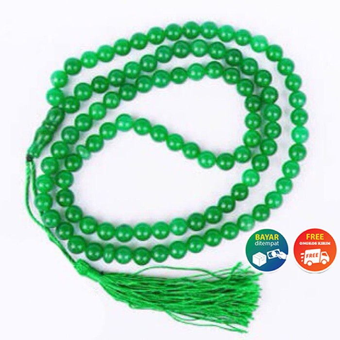 Xanh tự nhiên đá ngọc bích tràng hạt 99 hạt