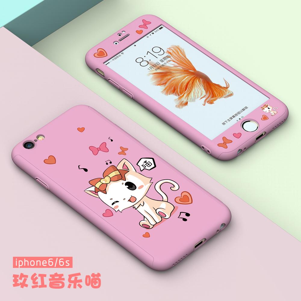 IPHONE 6 Casing HP 6 plus Model Wanita Kartun Imut 7 Korea Selatan 8 suasana Bungkus Penuh iphone6s Delapan 6 p