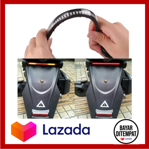 naik suku sepeda motor flush mount lampu sein led asap lampu lensa untuk yamaha pemindahan besar