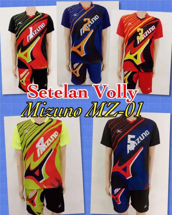 baju volleyball mizuno