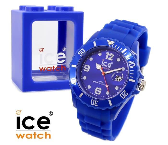 Jam Tangan Wanita Ice Watch Rubber Dark Blue