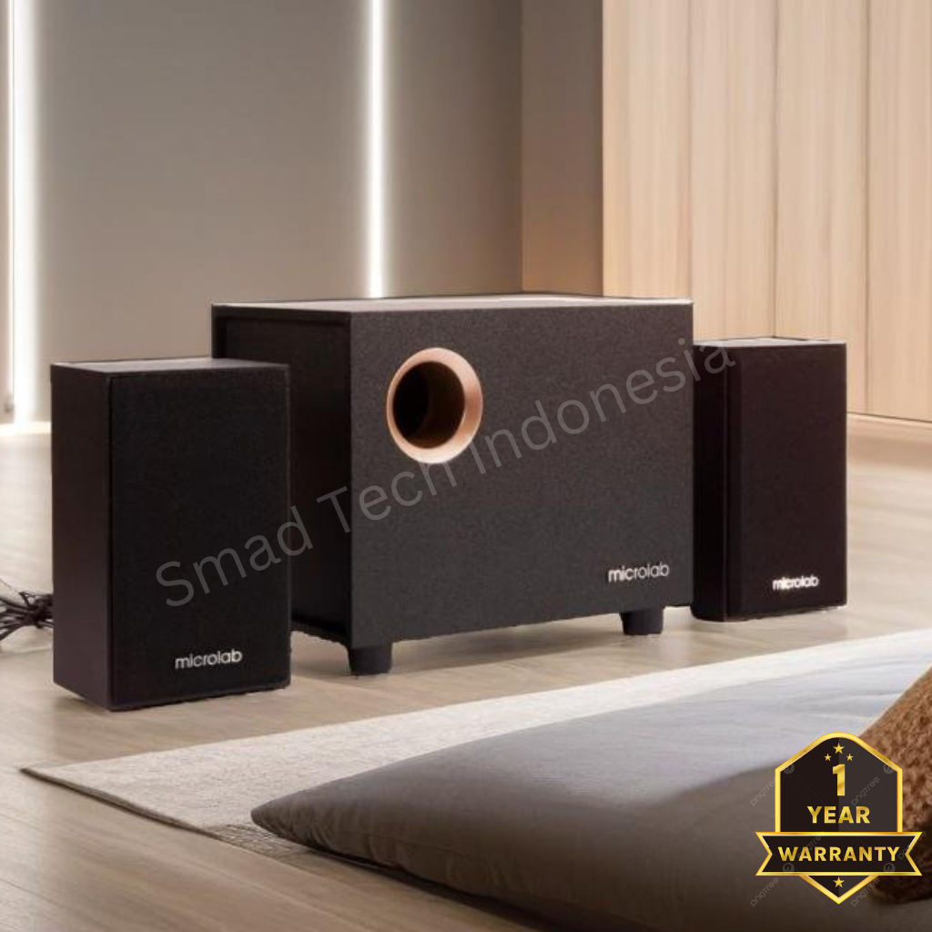 MICROLAB M105 M105 2.1 MULTIMEDIA STEREO ACTIVE Speaker Lazada Indonesia