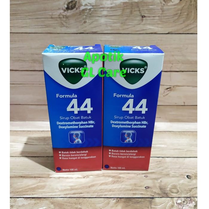 Jual Obat Batuk Vicks Formula 44 Dewasa Terbaru Lazada Co Id