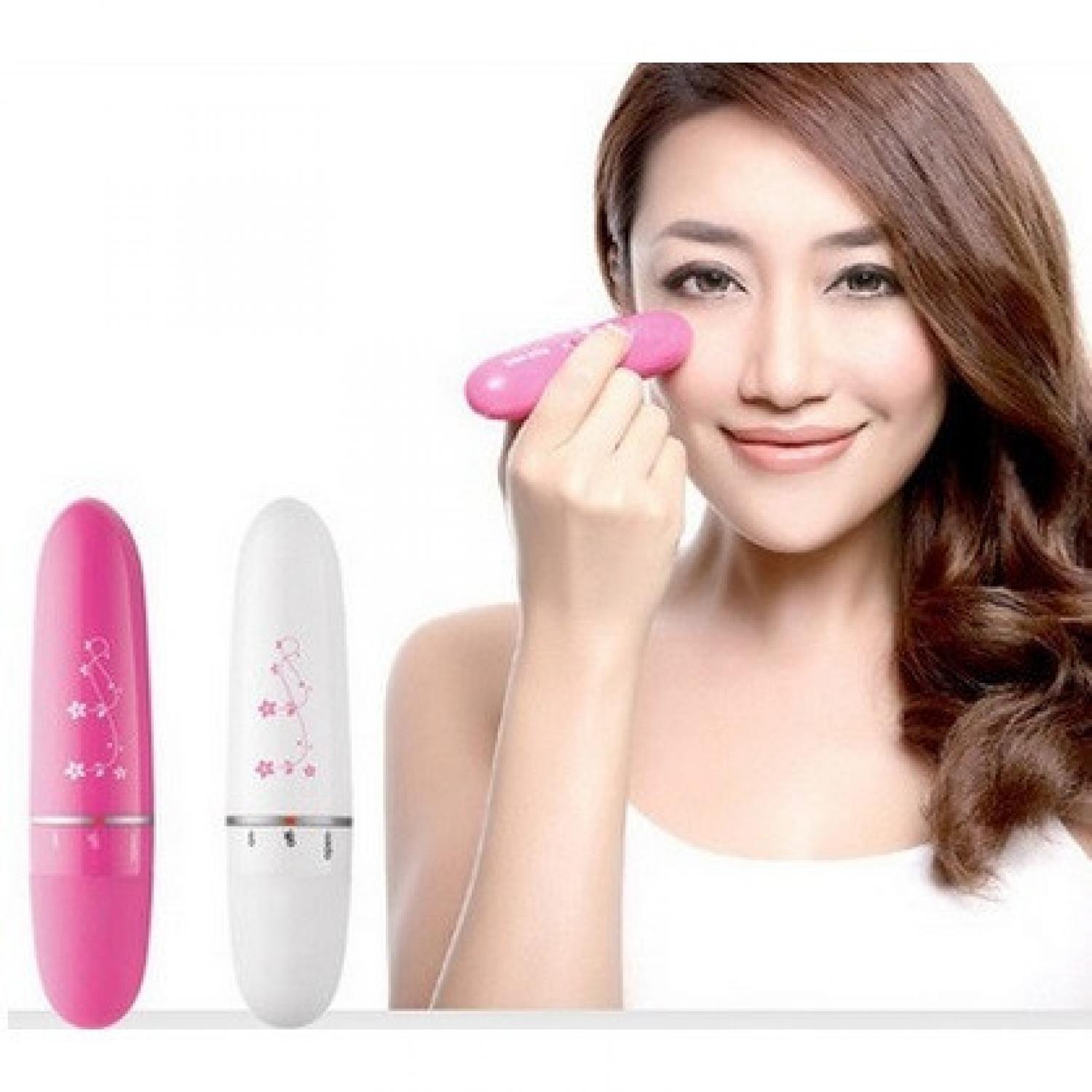 Face Lift and Eye Mini Massage Pen Pena Pijat Mata - s4685 - Pink