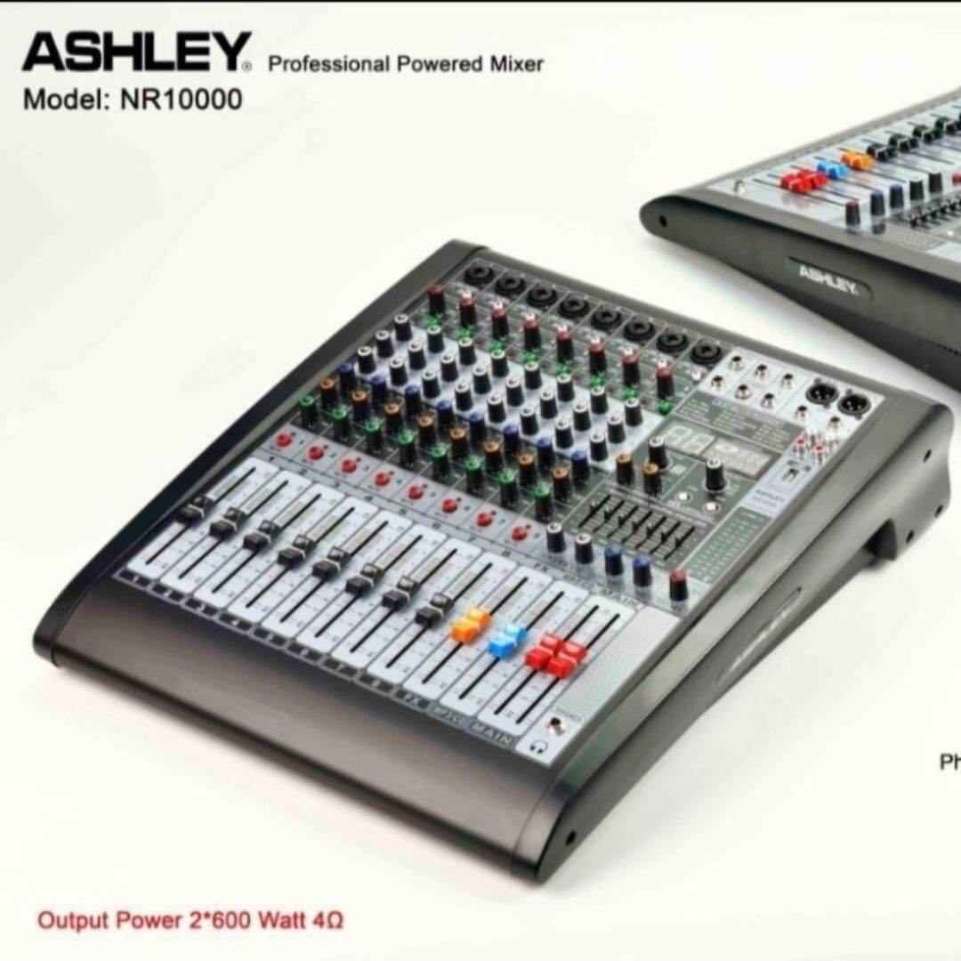 Power Mixer Ashley NR 10000 Original Bluetooth Usb 8 Channel Lazada