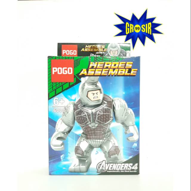 lego rhino big fig