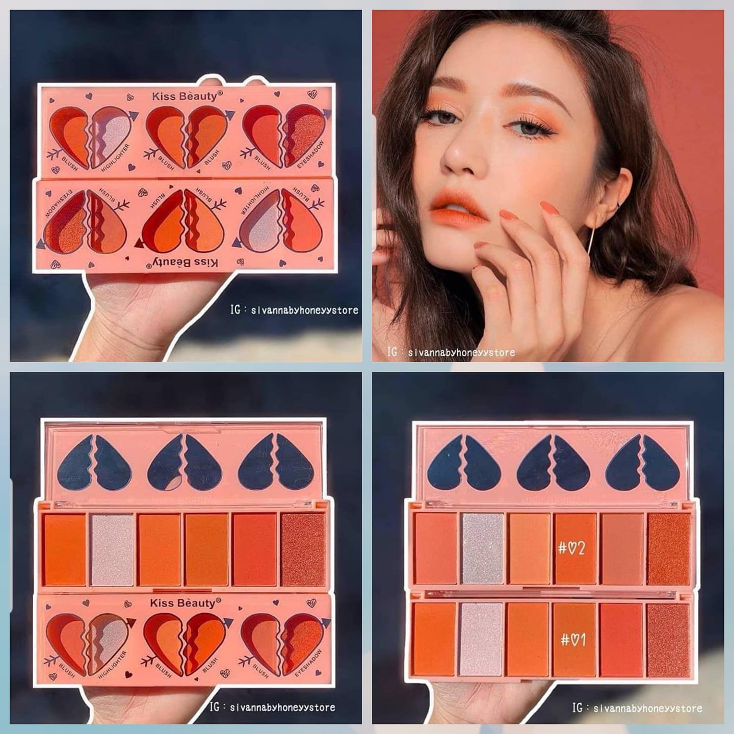 eyeshadow dan highlighter