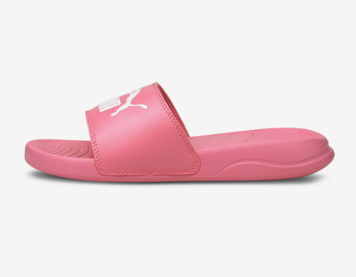 puma slides pink