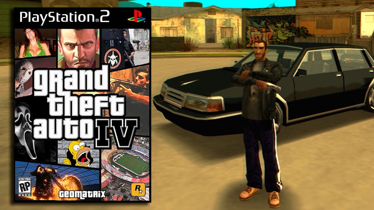 Kaset Game PS2 Grand Theft Auto IV Lazada Indonesia