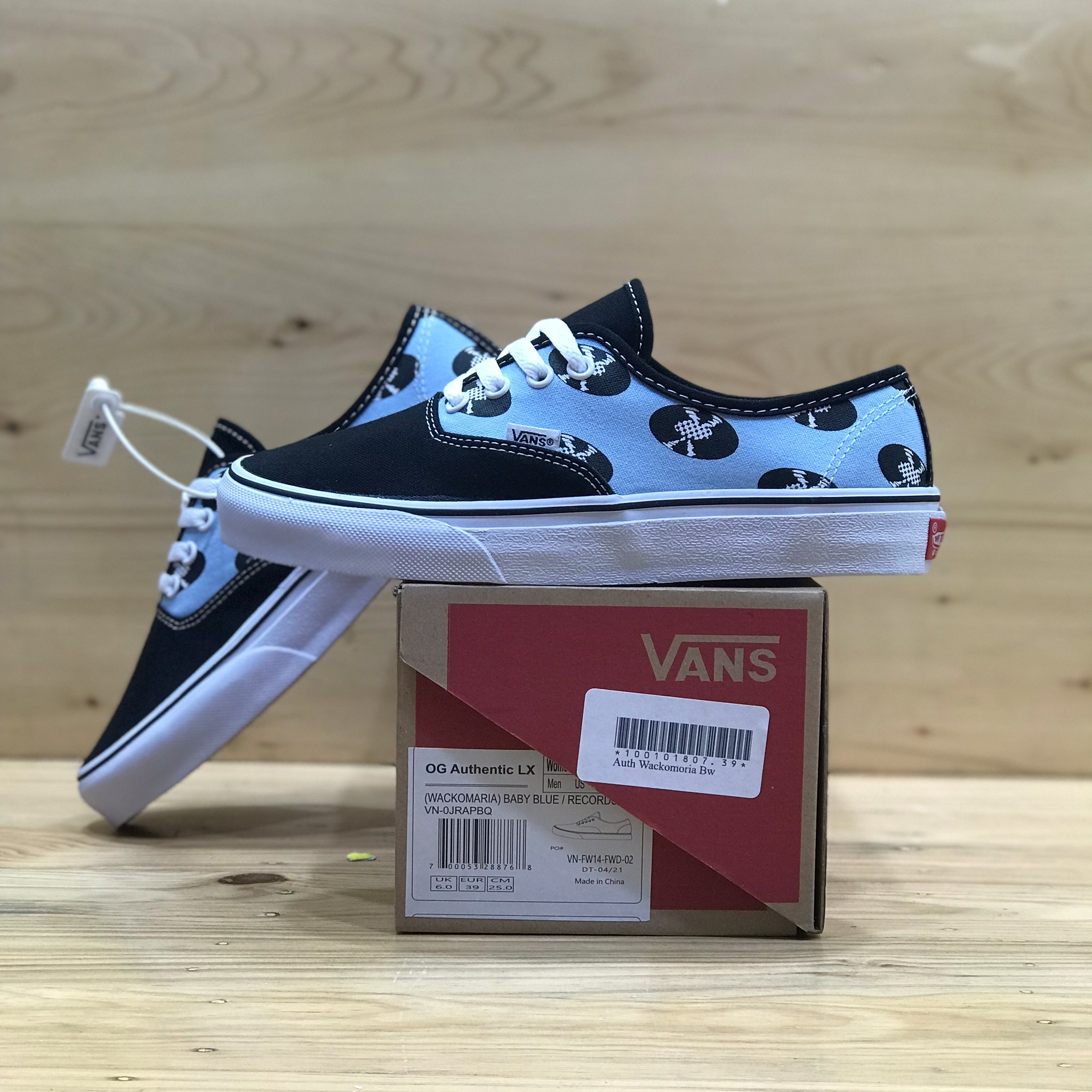 vans blue black