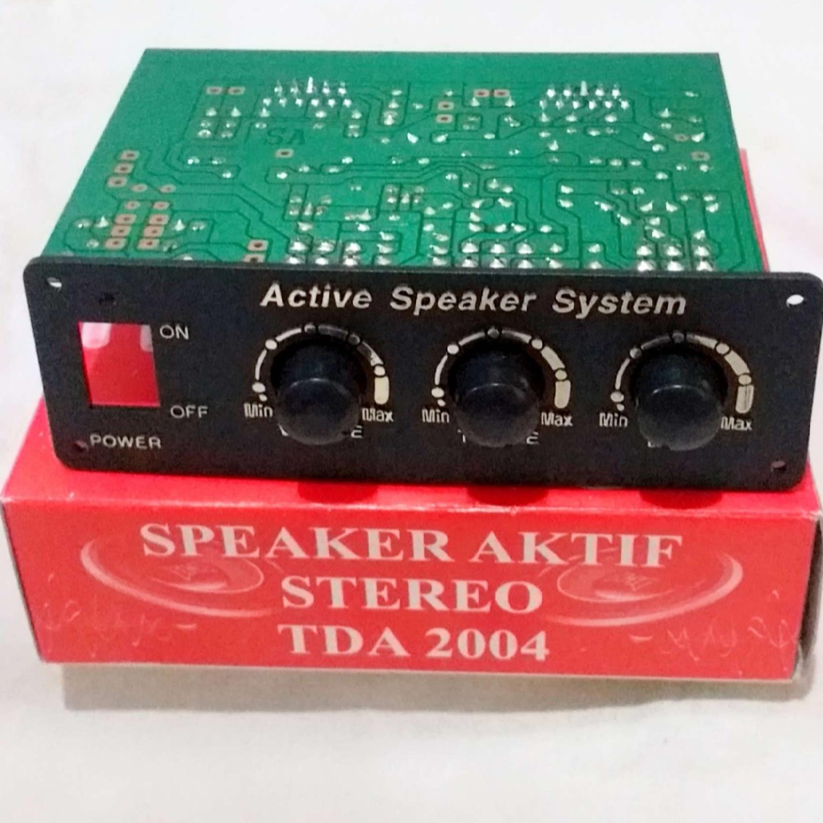 Kit Power Amplifier Speaker Aktif Stereo TDA 2004 80W Lazada Indonesia