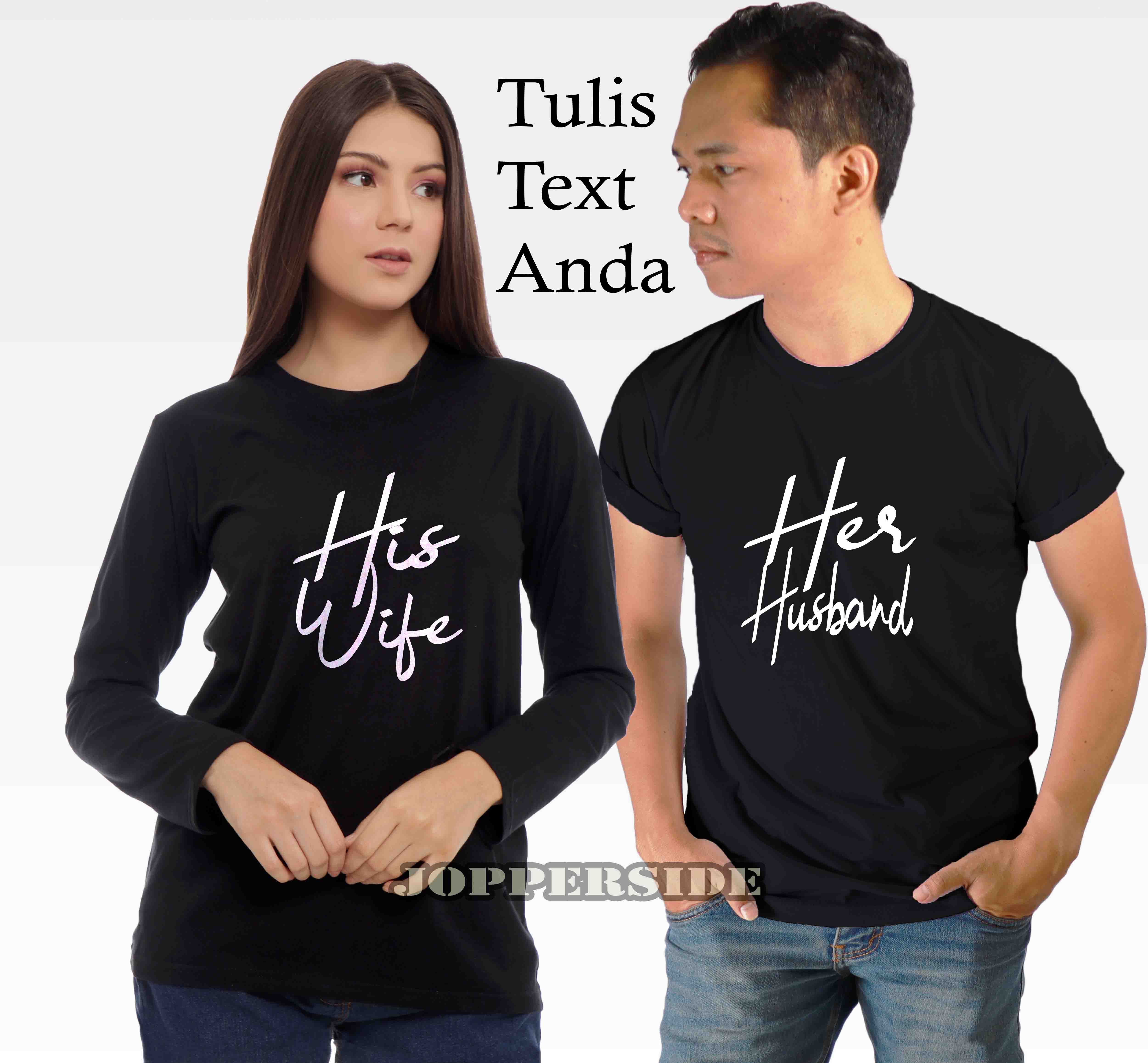 Dontro baju kaos couple pasangan 