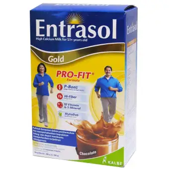 Entrasol Gold Coklat 600 Gr Susu Kalsium Untuk Orang Tua Lazada Indonesia