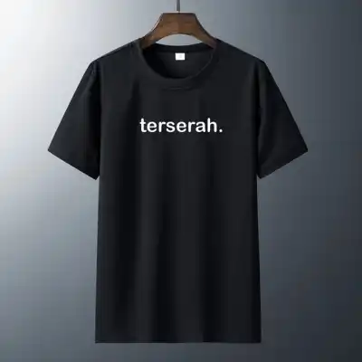 TSHIRT UNISEX Terserah / Kaos Pria Distro / Kaos Wanita / Kaos Pria / Kaos Distro Tulisan / Tshirt Wanita / Baju Pria / Baju Distro