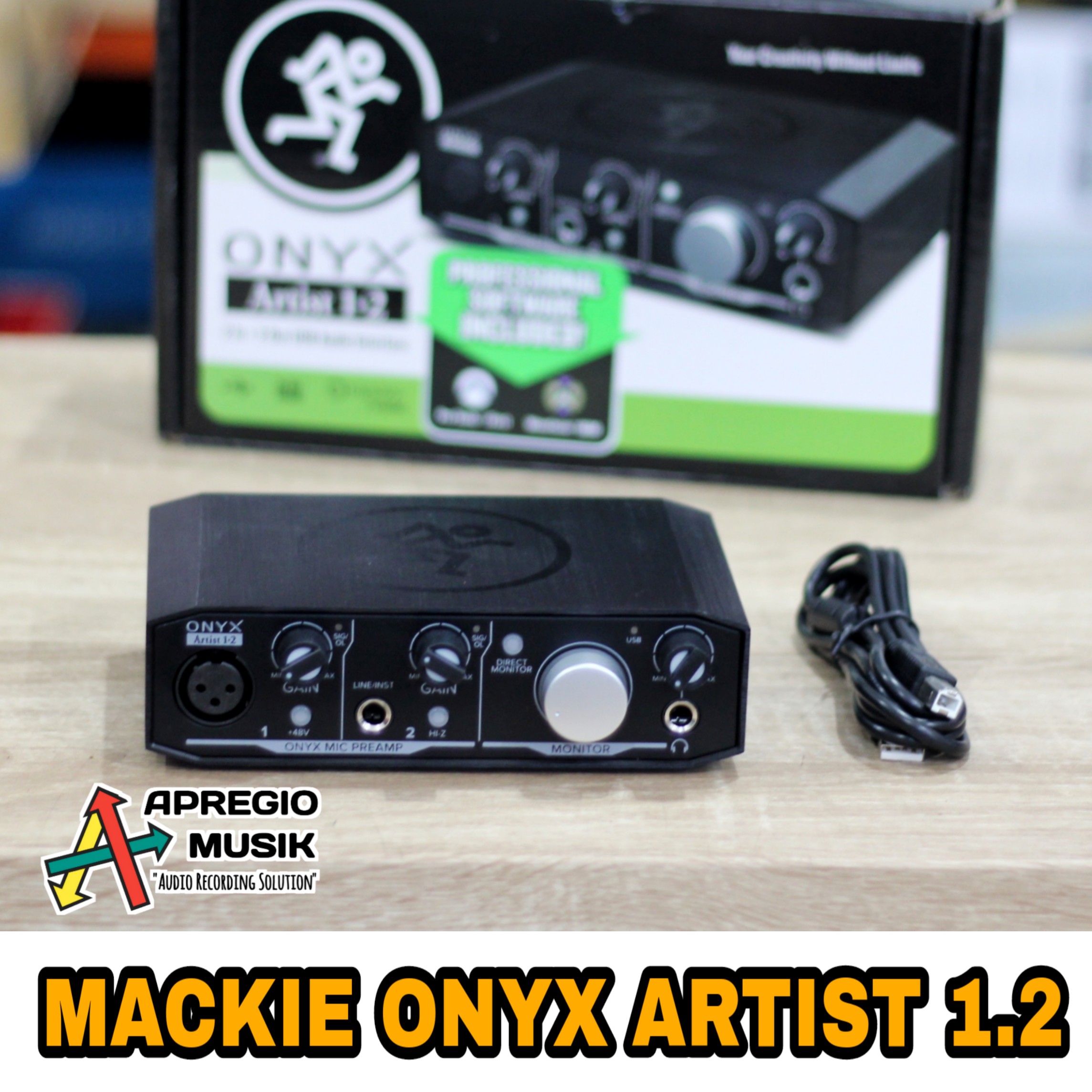 Mackie Onyx Artist 1.2 USB soundcard audio interface | Lazada Indonesia