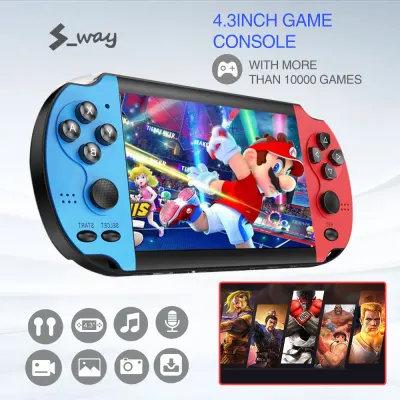 [S-way Portable Retro Classic Game Console Handheld boy nostalgic 8G Built-in 10000 Games 4.3 inch TFT screenGames for Child Nostalgic Player,S-way Portable Retro Classic Game Console Handheld boy nostalgic 8G Built-in 10000 Games 4.3 inch TFT screenGames for Child Nostalgic Player,]