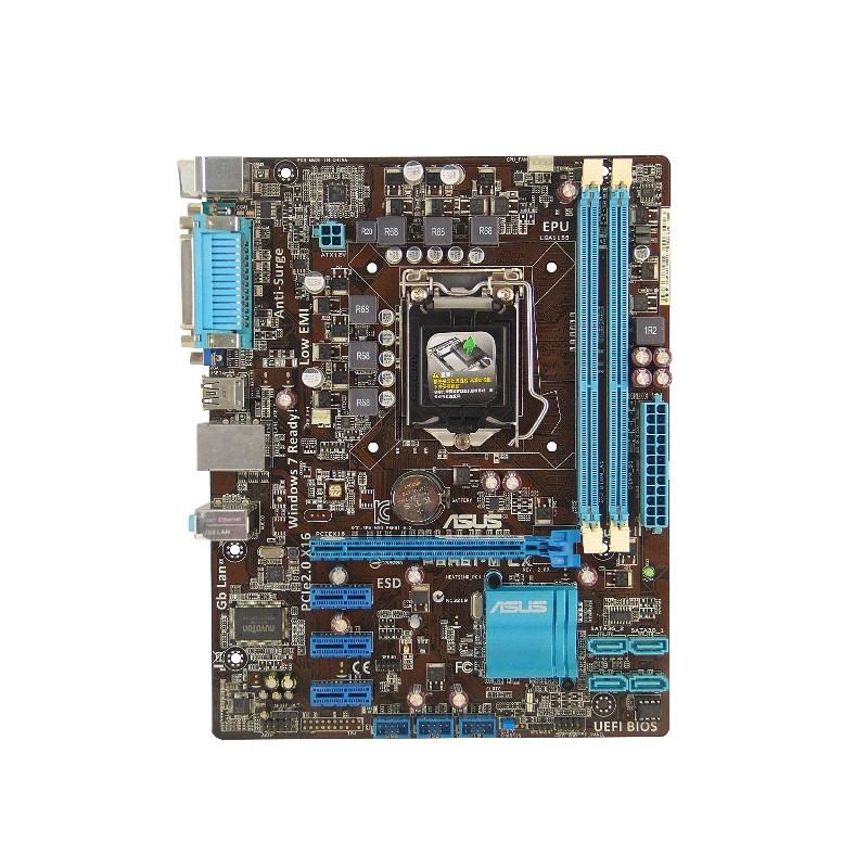 MOTHERBOARD ASUS H61 P8H61M LX LGA 1155 SUPPORT DDR3 RAM 2 SLOT