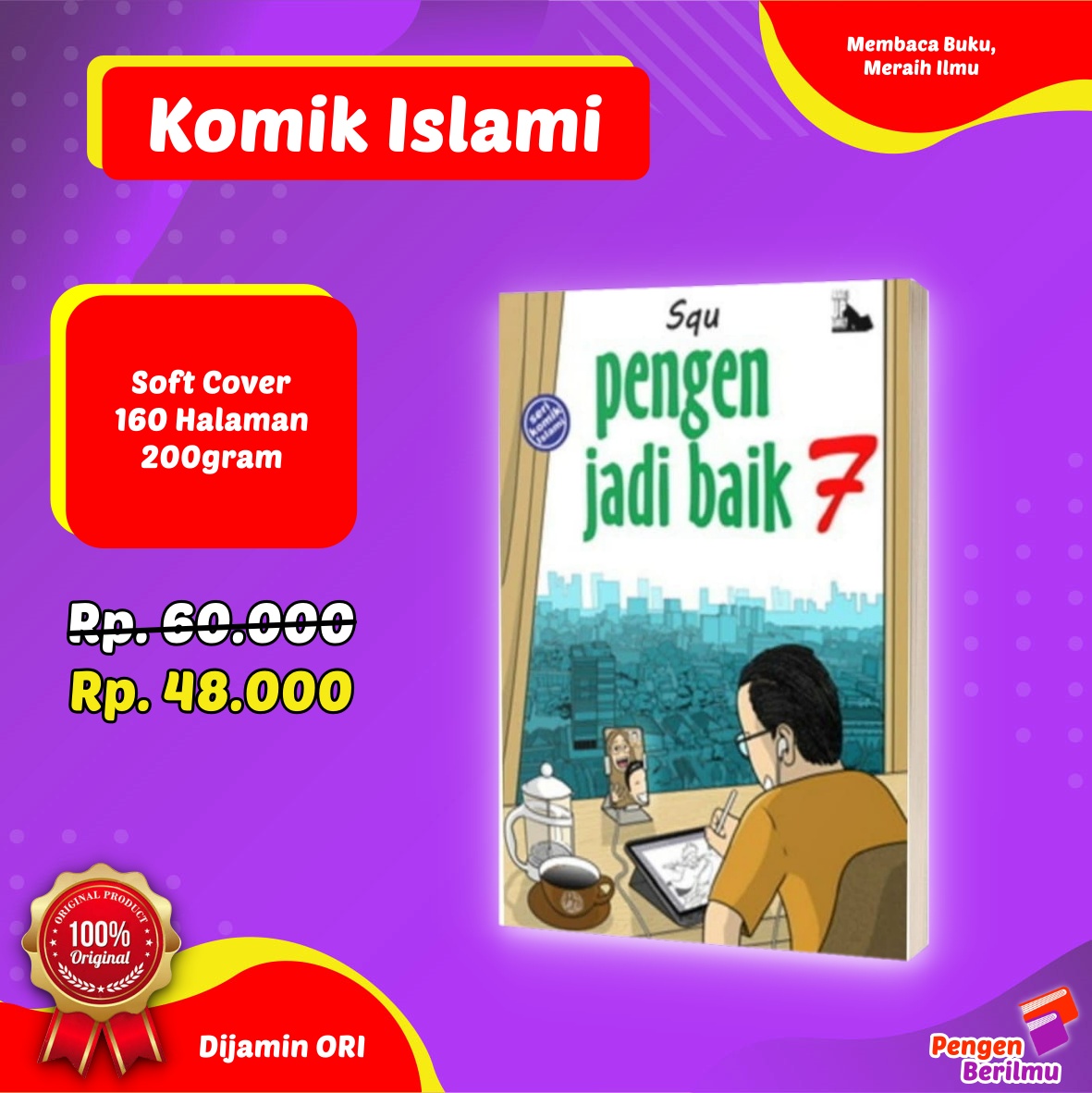 Komik Pengen Jadi Baik Jilid 7 | Lazada Indonesia