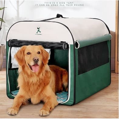 soft dog crate argos