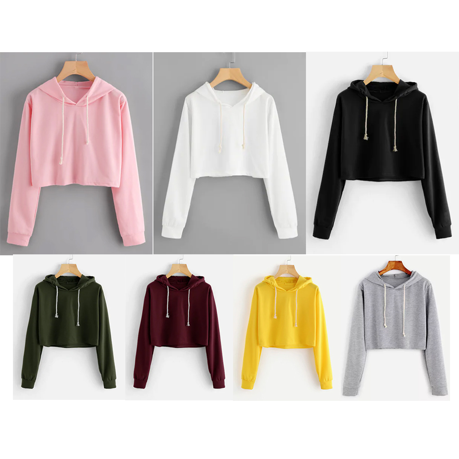 Hoodie shop crop polos