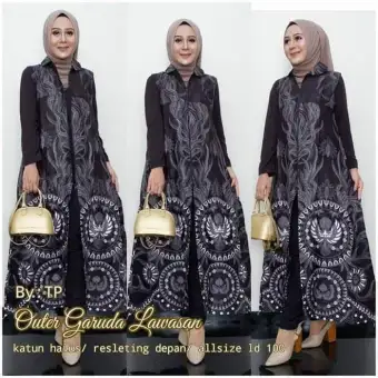 52 Koleksi Model Baju Batik Outer HD Terbaru