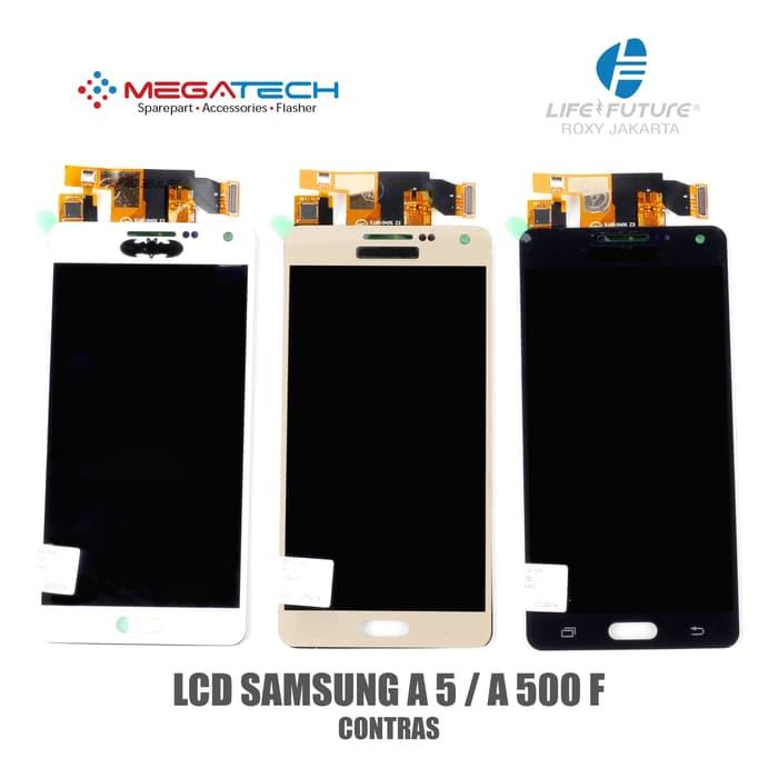 LCD SAMSUNG A5 / A 5 /A 500F CONTRAS + TOUCHSCREEN - Putih
