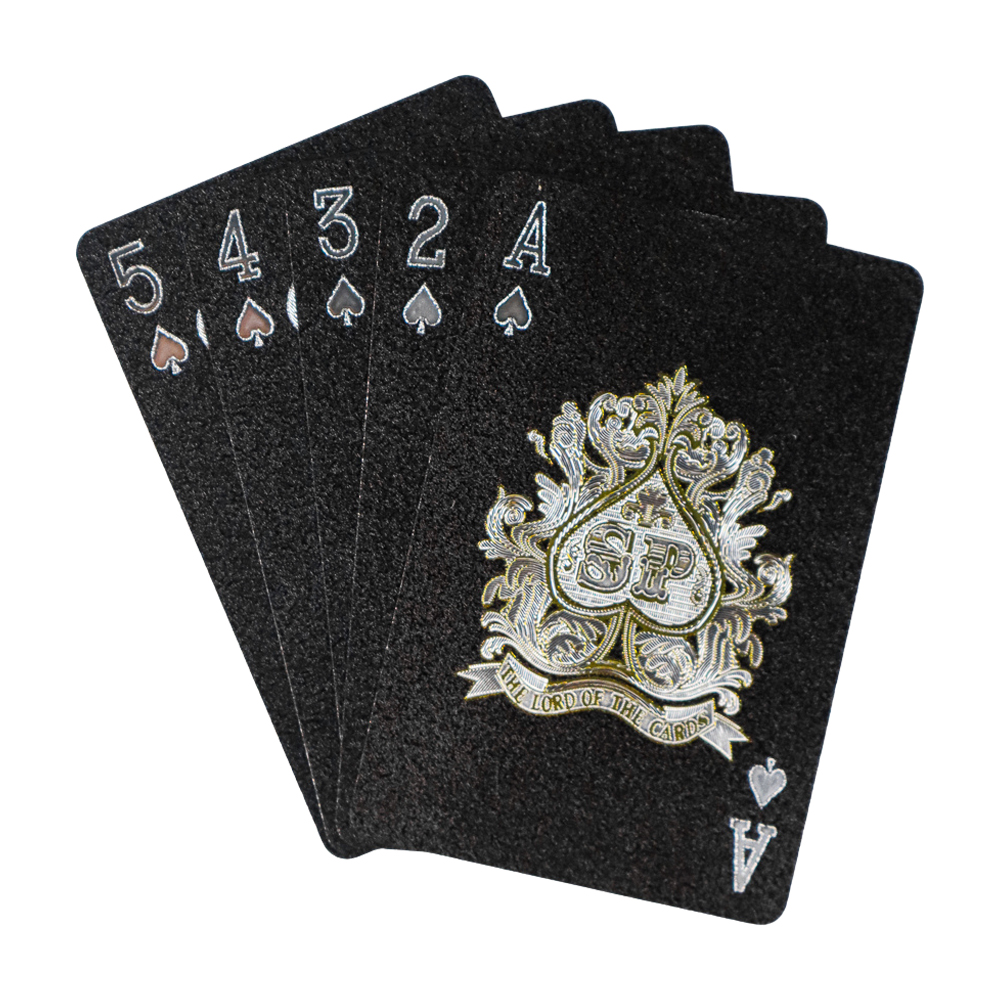 Kartu Poker Remi Plastik Waterproof Black Edition - Multi Varian | Lazada  Indonesia