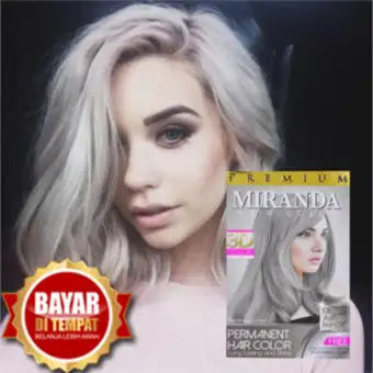 Miranda Premium Hair Color Original 100 Bpom Mc 16 Ash Blonde