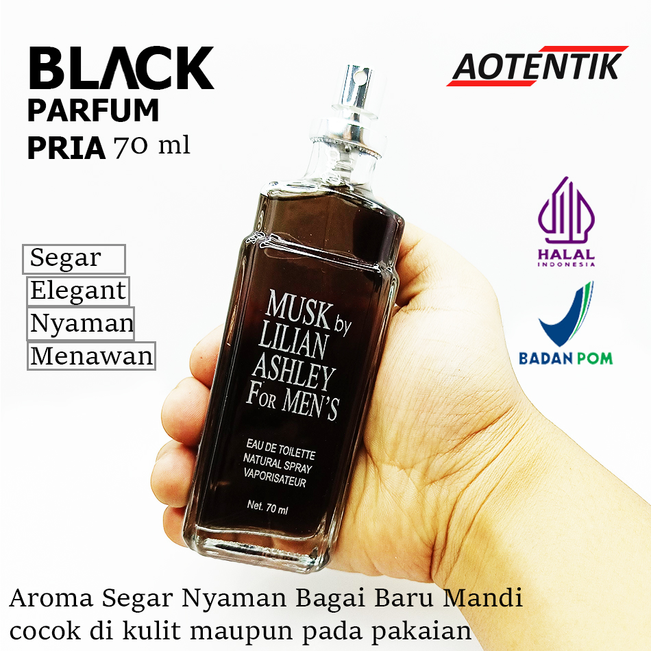 Aroma Parfum Musk By Lilian Ashley Parfum Pria Tahan Lama Parfum