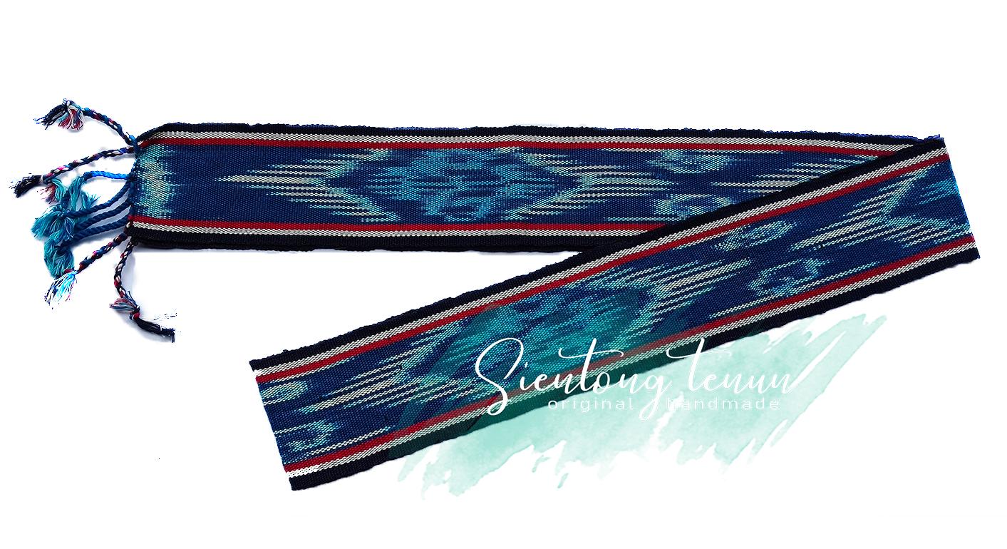 Ikat Kepala Tenun Etnik / Sabuk Aksesoris Wanita/ Syal Tenun Etnik IK142