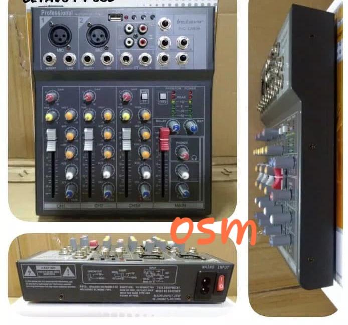 TN30 original betavo pro mixer KARAOKE mixing mic mik stereo professional USB MP3 player audio microphone sound pro aux dj recording asli  4 CHANNEL Original 100% Garansi 1tahun BETAVO F4CHANNEL  4channel mixing console with two stereo channels. low noise