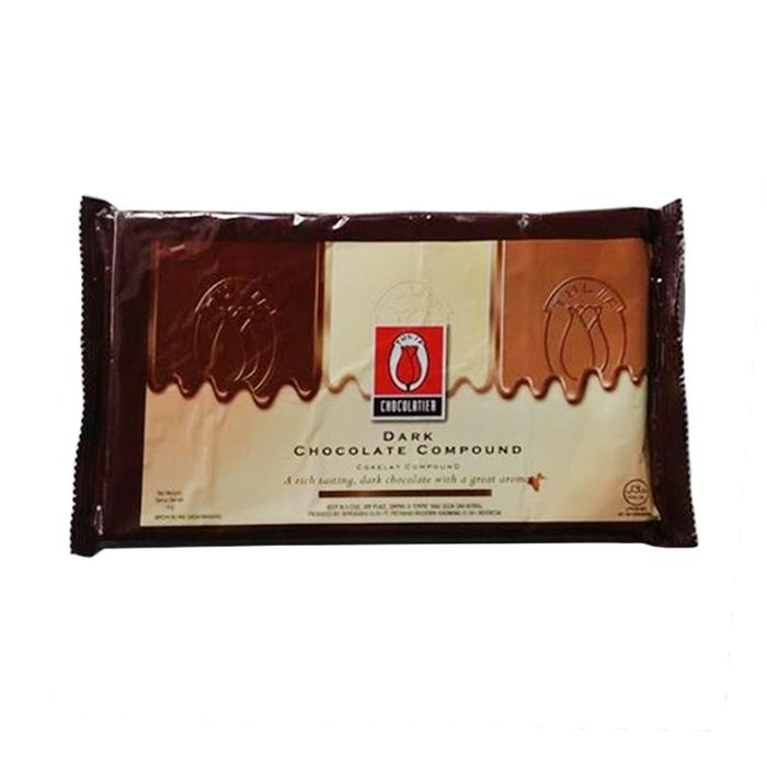 Tulip 1Kg Dark Compound Coklat Dcc