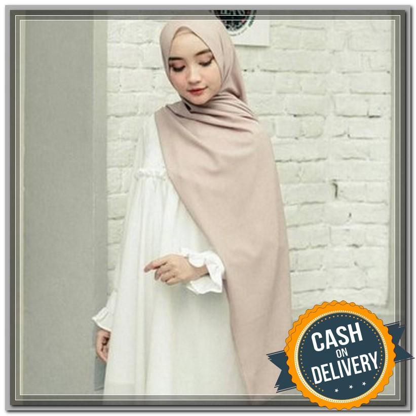 Kerudung Pasminah Baby Doll /Hijab Pashmina / Jilbab Pasmina / Kerudung Pashmina / Pashmina Sabyan / Pashmina Diamond Stretch - Suryani Collection/ jilbab Pasminah termurah bisa COD