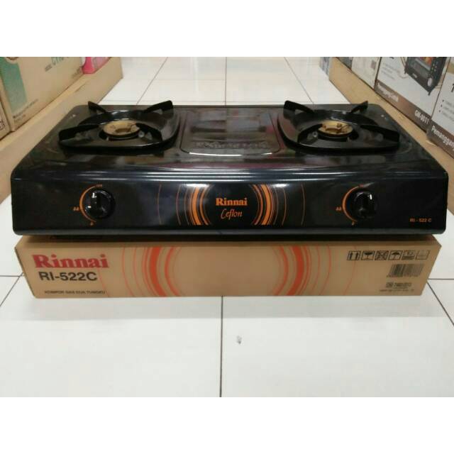 Rinnai Kompor Gas 2 Tungku RI 522C | Lazada Indonesia