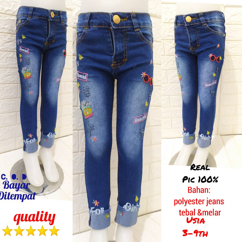 celana panjang street balik jeans anak 