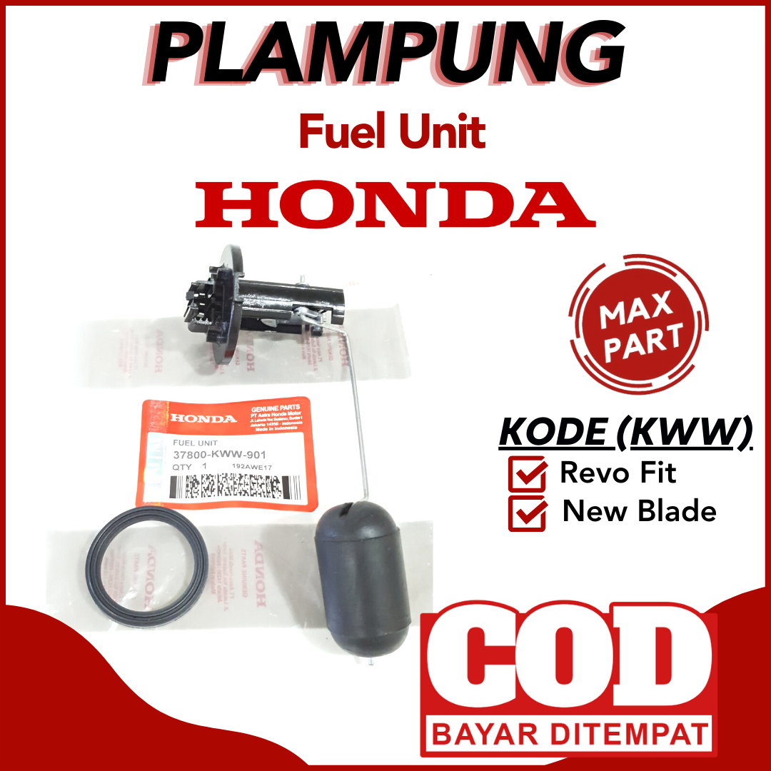 Plampung Pelampung Tangki Bensin Kww Fuel Tank Honda Blade New Revo Fit Lazada Indonesia