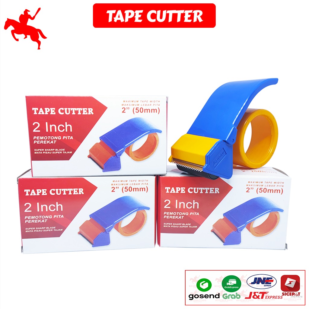 Ksatria Tape Dispenser Lakban / Cutter Lakban / Pemotong Lakban NEW